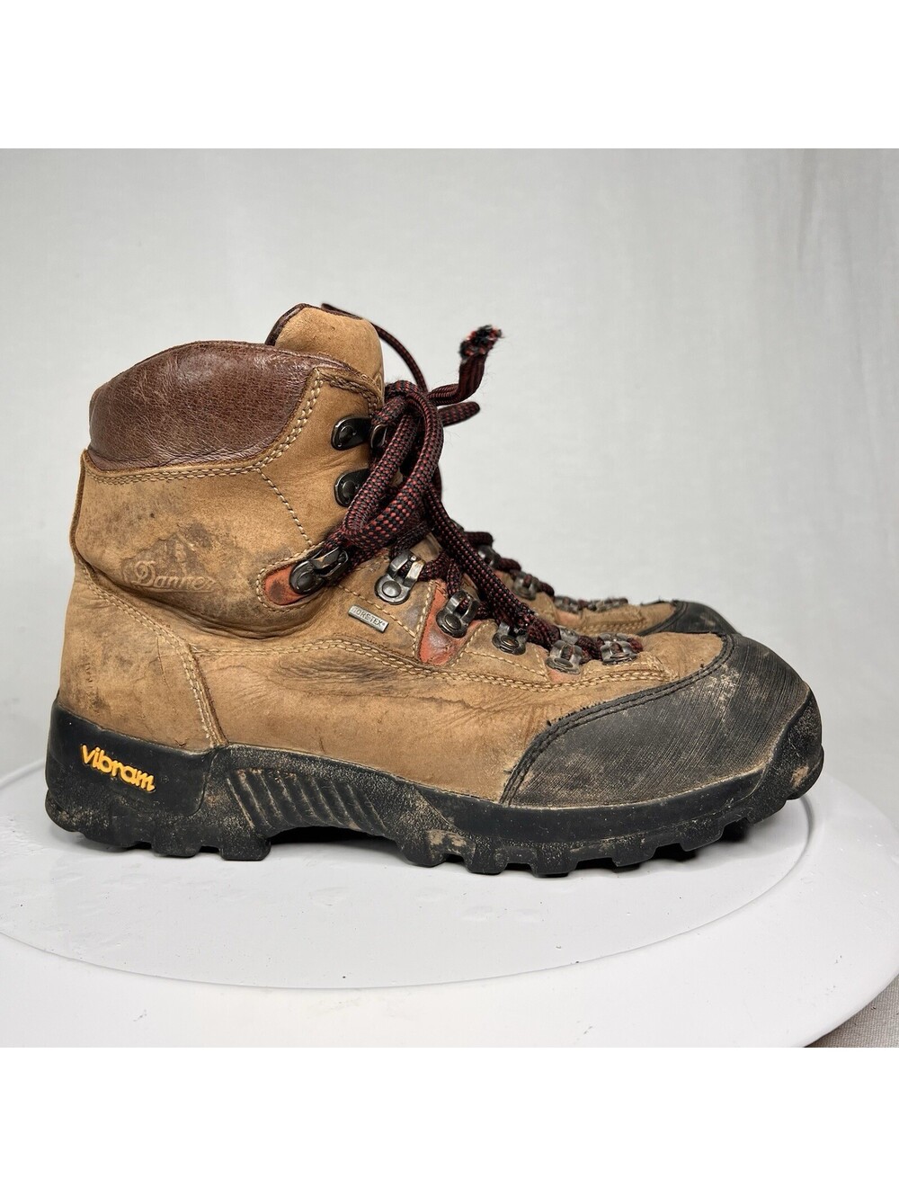 Danner 6” Expedition GTX Brown Lace Up Leather Hiking Boots Gore Tex Women’s 9